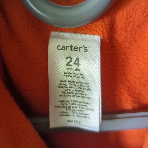 Carter's Winter Jacket 24mth - Picture 3 of 3